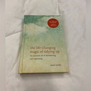 Marie Kondo’s “The Life Changing Magic of Tidying Up” book